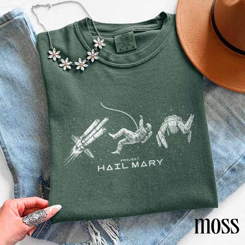 Minimalist Space Line Art Shirt
