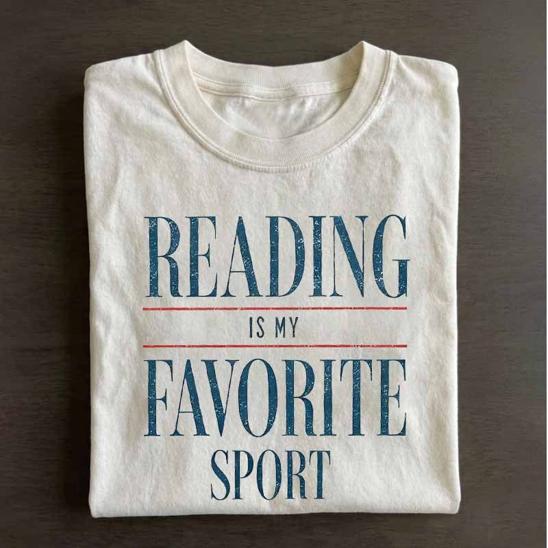 Vintage reading is my favorite sport Shirt