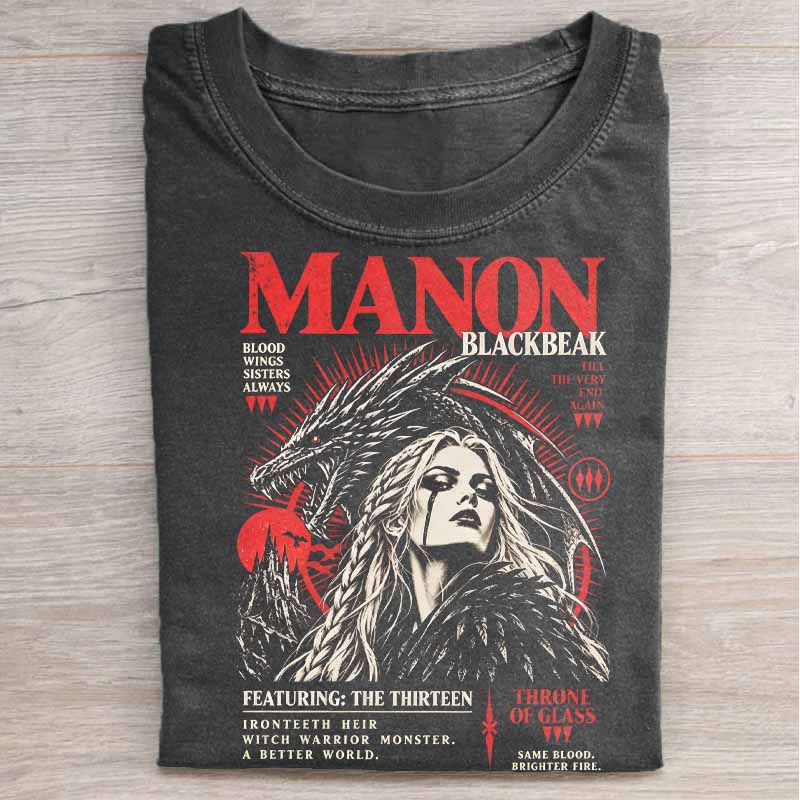 Fantasy novel Manon Blackbeak Shirt