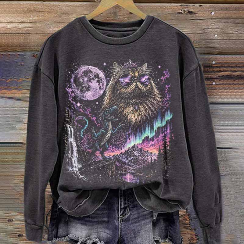 Vintage Princess Donut And Mongo Moon Sweatshirt
