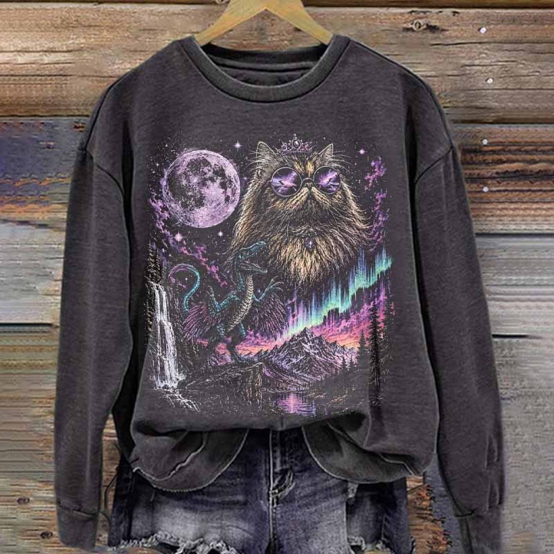 Vintage Princess Donut And Mongo Moon Sweatshirt