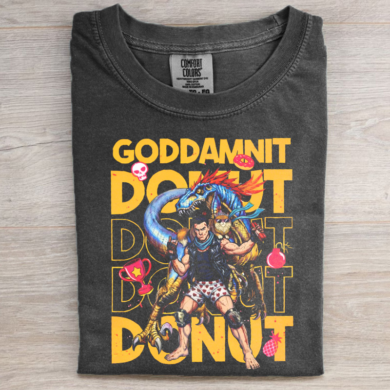 Goddamnit Donut Shirt