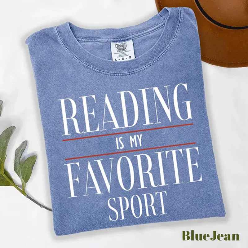 Comfort Colors Reading is my favorite sport Shirt