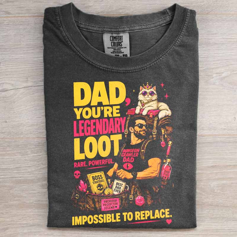 Retro Dungeon Crawler Fathers Day Shirt