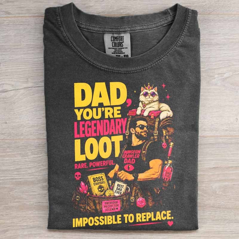 Retro Dungeon Crawler Fathers Day Shirt