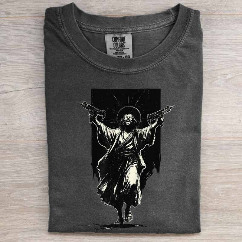 Uzi Jesus Shirt