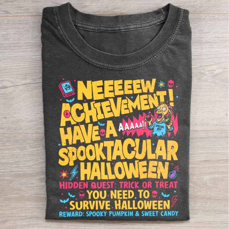 New Achievement Halloween Shirt