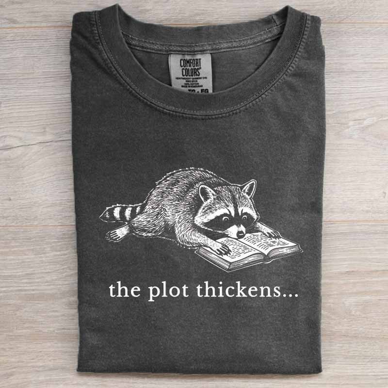 Bookish Raccoon Shirt