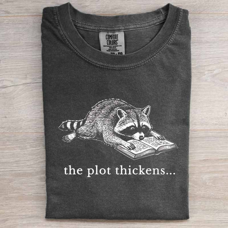 Bookish Raccoon Shirt