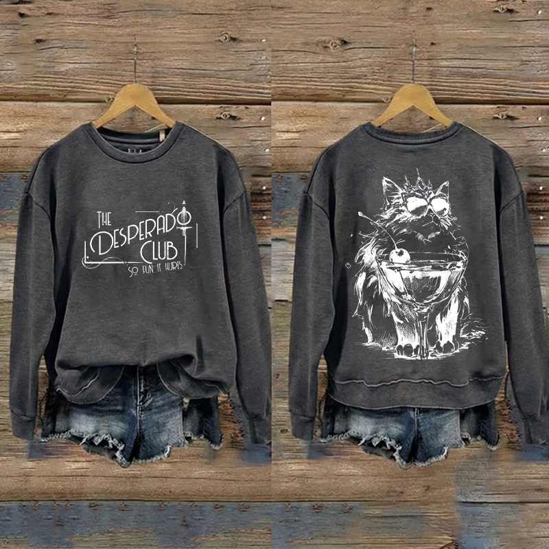  The Desperado Club with Princess Donut Sweatshirt