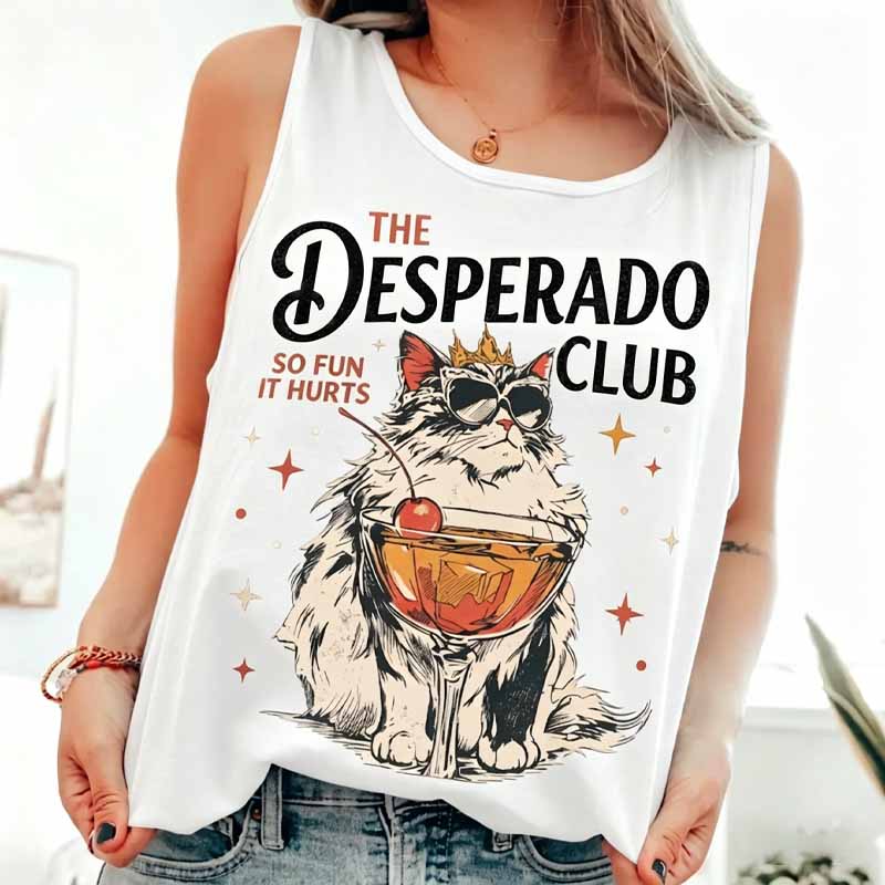 The Desperado Club with Princess Donut Tank