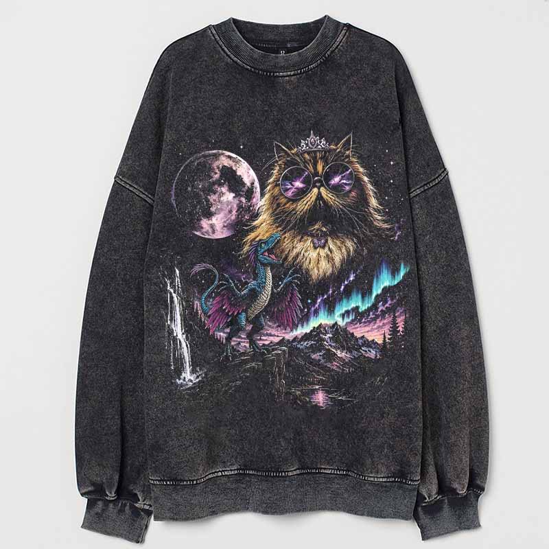 Vintage Princess Donut And Mongo Moon Sweatshirt