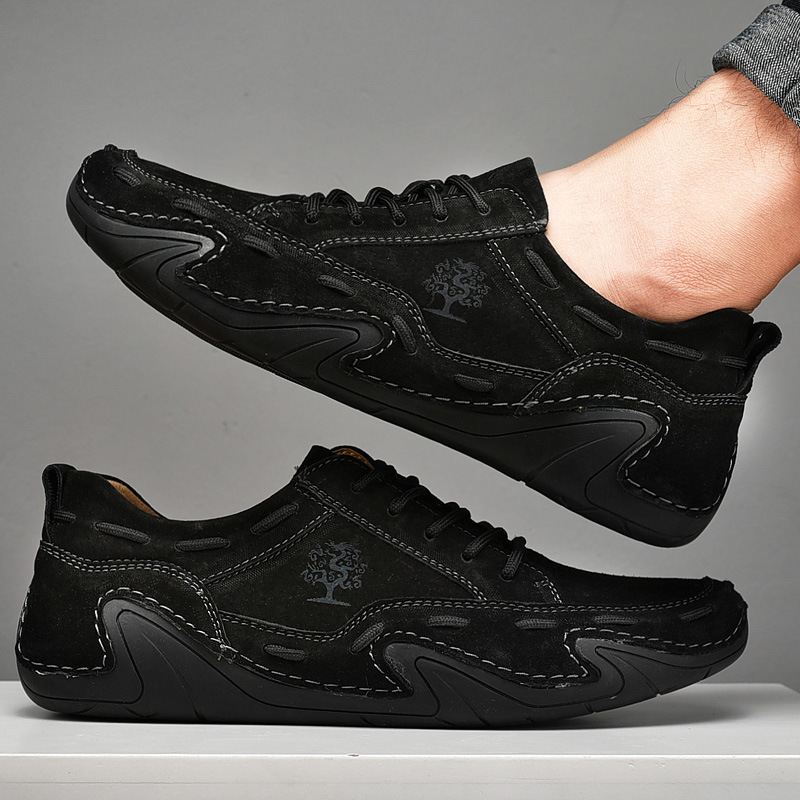 [60% de descuento por tiempo limitado, no te lo pierdas] Zapatos de cuero italianos elegantes y cómodos hechos a mano (soporte de arco, caminata más fácil)