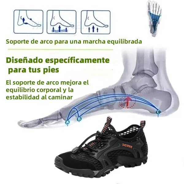 (🔥60% de descuento hoy - ¡no te lo pierdas!) ⏰Ergonomía: zapatos casuales suaves y cómodos (el soporte del arco facilita caminar)