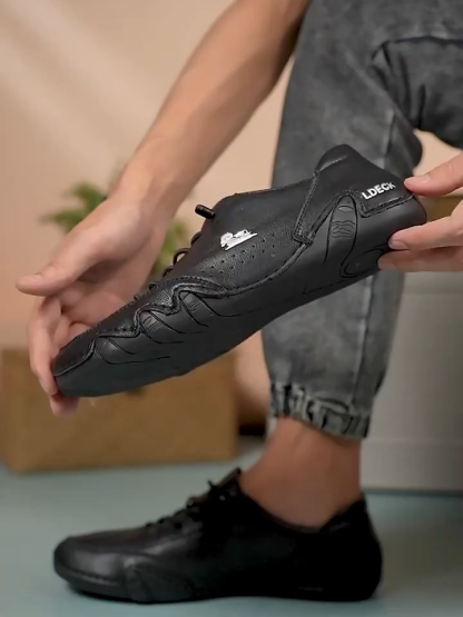 [60% de descuento por tiempo limitado, no te lo pierdas] Zapatos de cuero italianos elegantes y cómodos hechos a mano (soporte de arco, caminata más fácil)