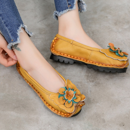 [Hoy 60% de descuento - ¡No te lo pierdas!] Mocasines ortopédicos retro elegantes y cómodos ✅ Haz que tu caminar sea más cómodo