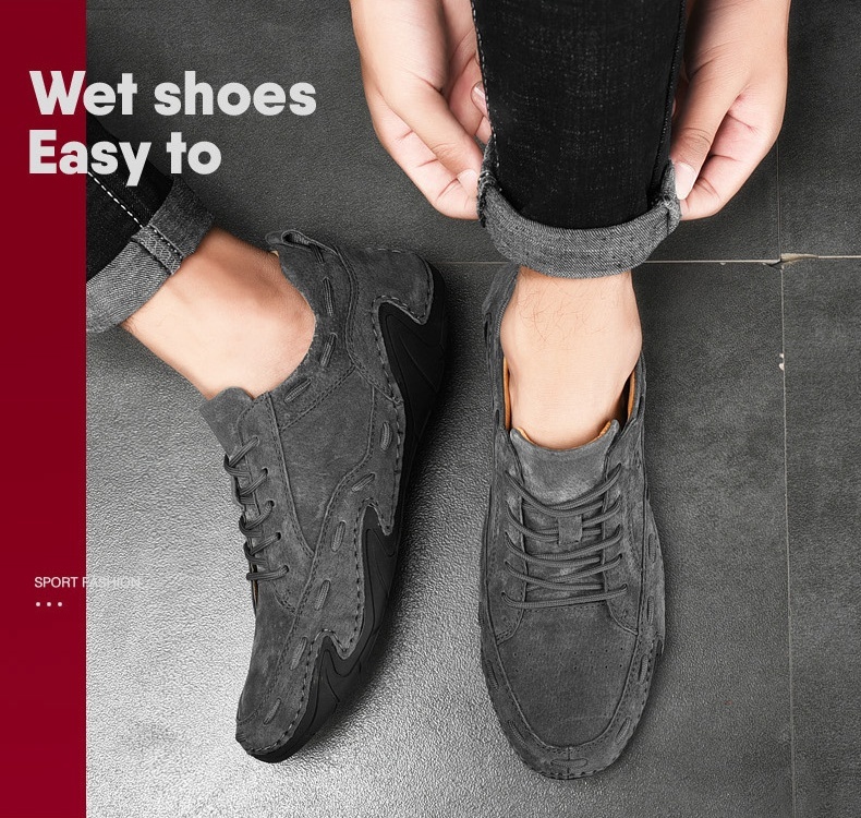 [60% de descuento por tiempo limitado, no te lo pierdas] Zapatos de cuero italianos elegantes y cómodos hechos a mano (soporte de arco, caminata más fácil)