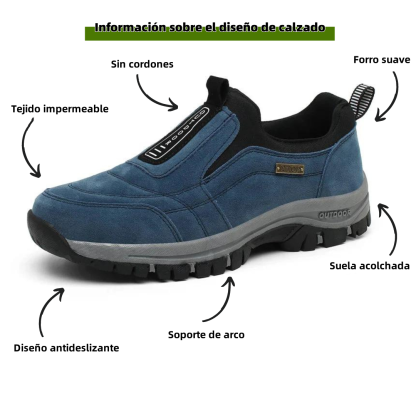(🔥60% de descuento hoy - ¡no te lo pierdas!) ⏰  Zapatos ortopédicos de gamuza italiana de lujo, suaves y cómodos (soporte de arco - alivia el dolor de pies)