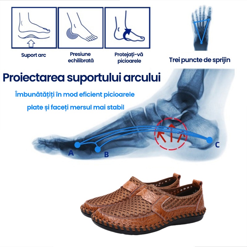 (🔥50% reducere astăzi - nu o ratați) ⏰ Ergonomie --- pantofi sport/pantofi de vad moi și confortabili (suportul pentru arcul piciorului facilitează mersul)