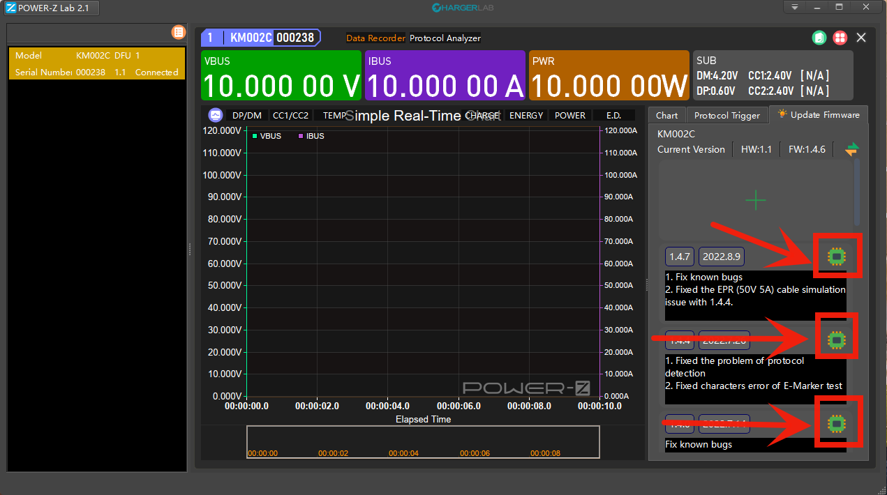 V1.9.0 | The New Software Version of POWER-Z KM003C-POWER-Z