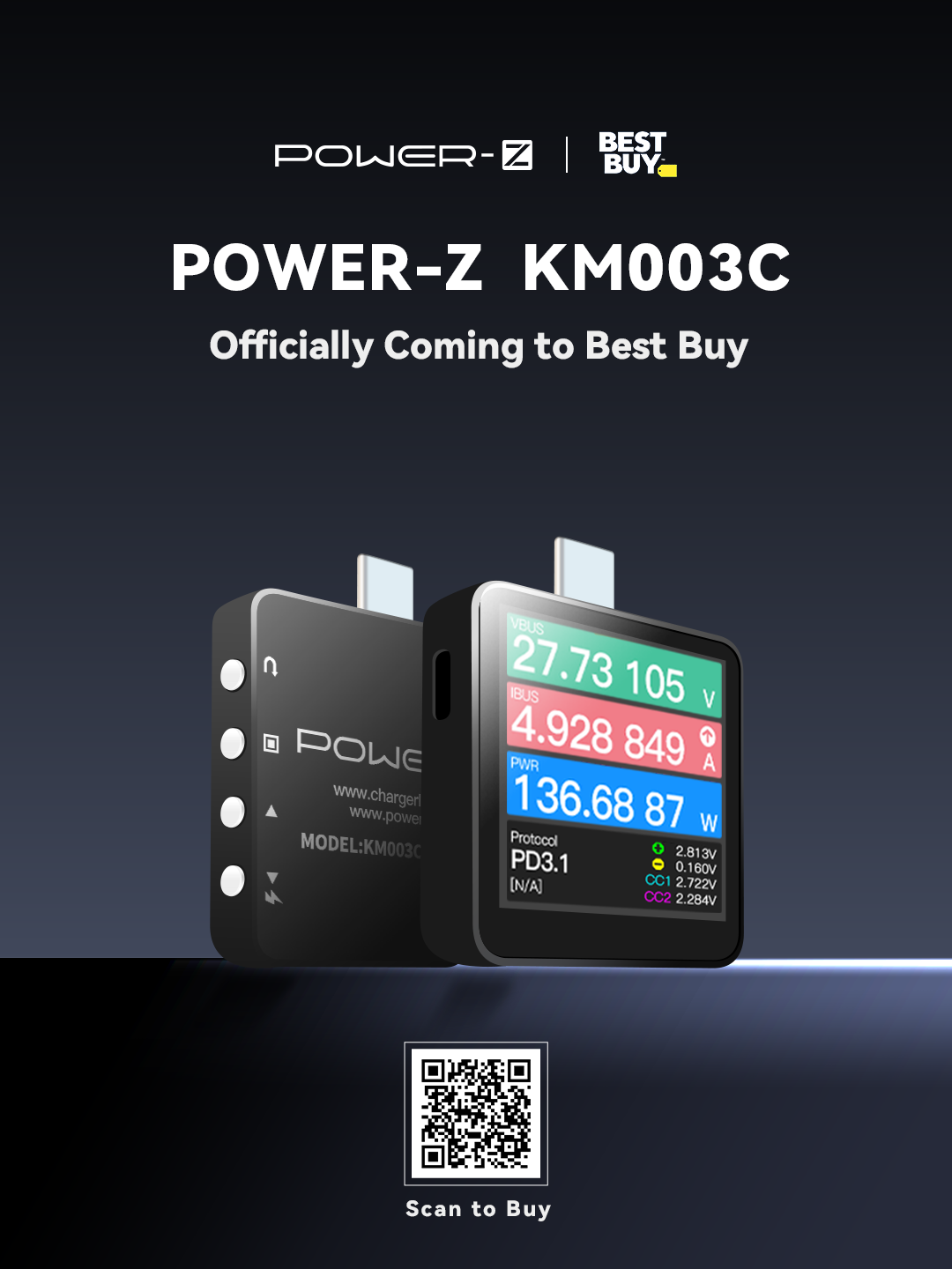 ChargerLAB POWER-Z KM003C Now Available on Best Buy-Chargerlab
