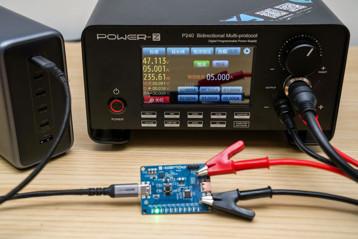 ChargerLAB POWER-Z SINK240 USB PD3.1 Trigger Board