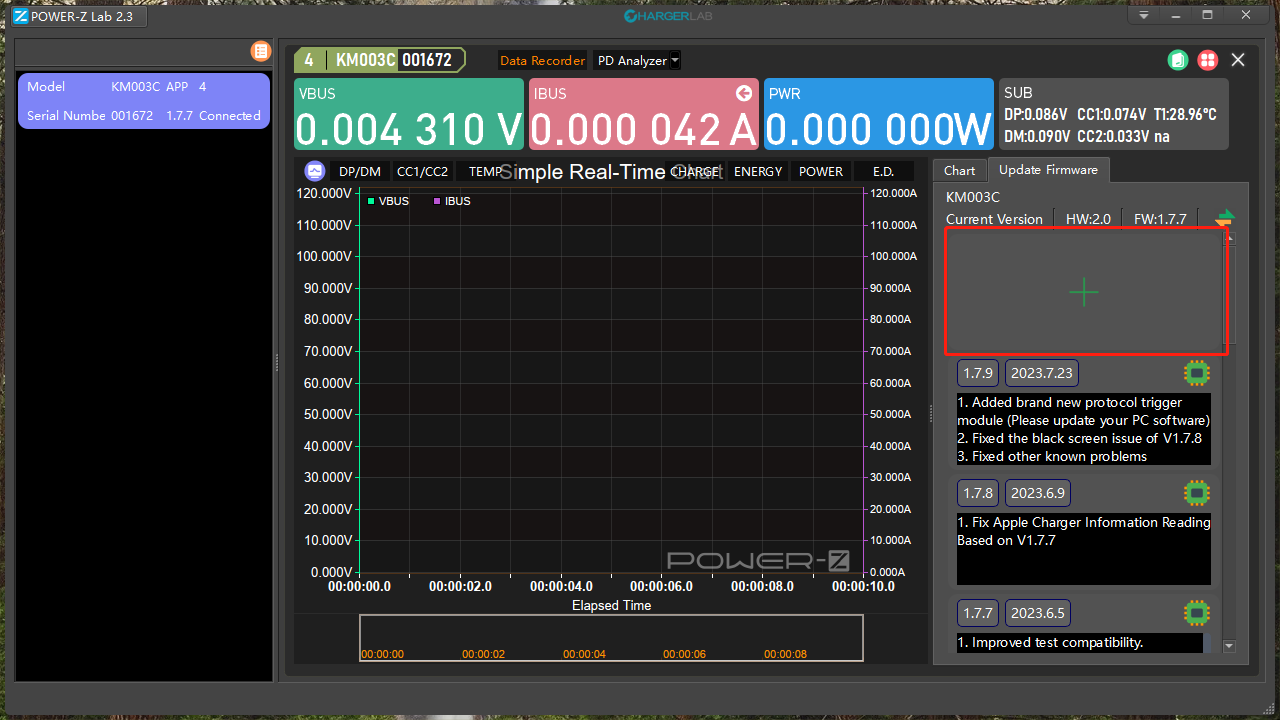 V1.9.2 | The New Software Version of POWER-Z KM003C-POWER-Z