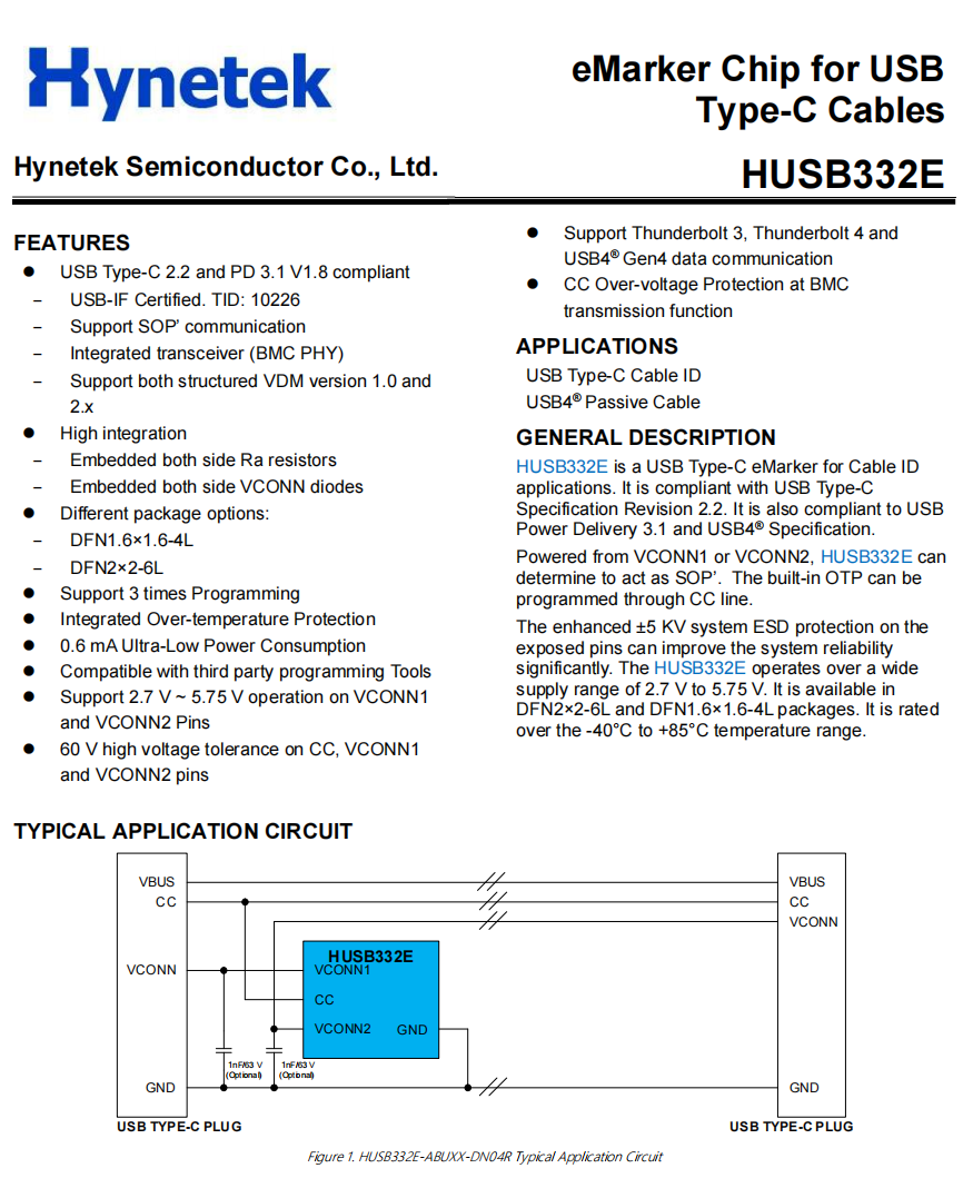 ChargerLAB Reveals Ten USB4 E-Marker Chips from Six Manufacturers-POWER-Z