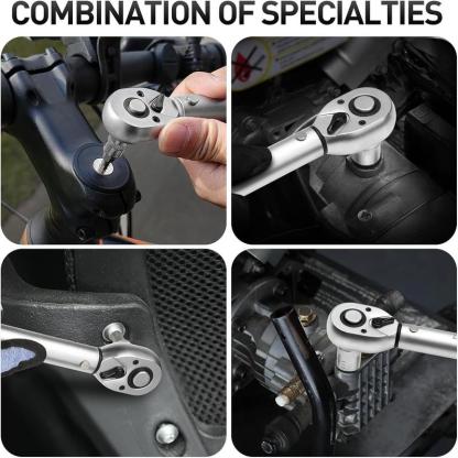 Drive Torx Star Bit sockets CR-V E-Socket Set Handheld Tool - 34 Pcs, Star Socket Set For Hand Use Work On Cars, Trucks, Machinery, and Other Jobs With Storage Case, Blue