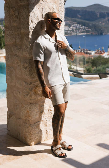 Fiorano Relaxed Fit Shirt in White