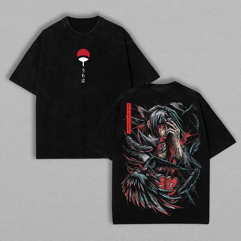 Uchiha Itachi Washed Tee