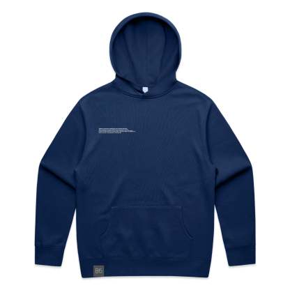 Mantra Minimalism Hood Navy