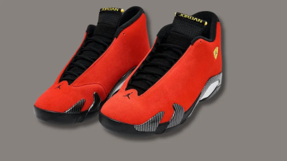 Air Jordan 14 Ferrari sneakers 