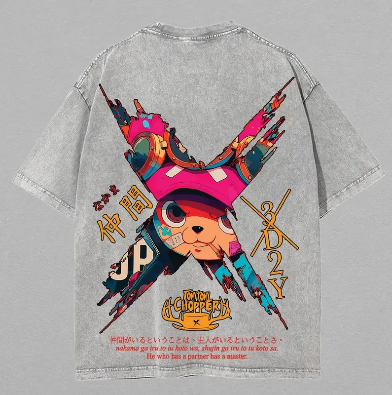 Limited Tony Tony - One Piecee Vintage Washed T-Shirt