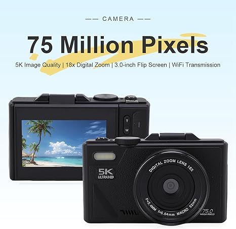 Portable Digital Camcorder for Photography