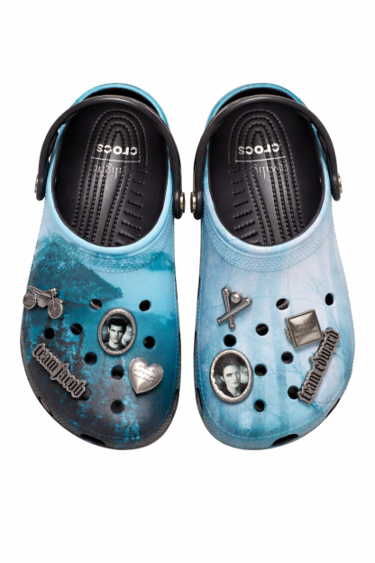 Twilight Limited Wearing Slippers Outdoors