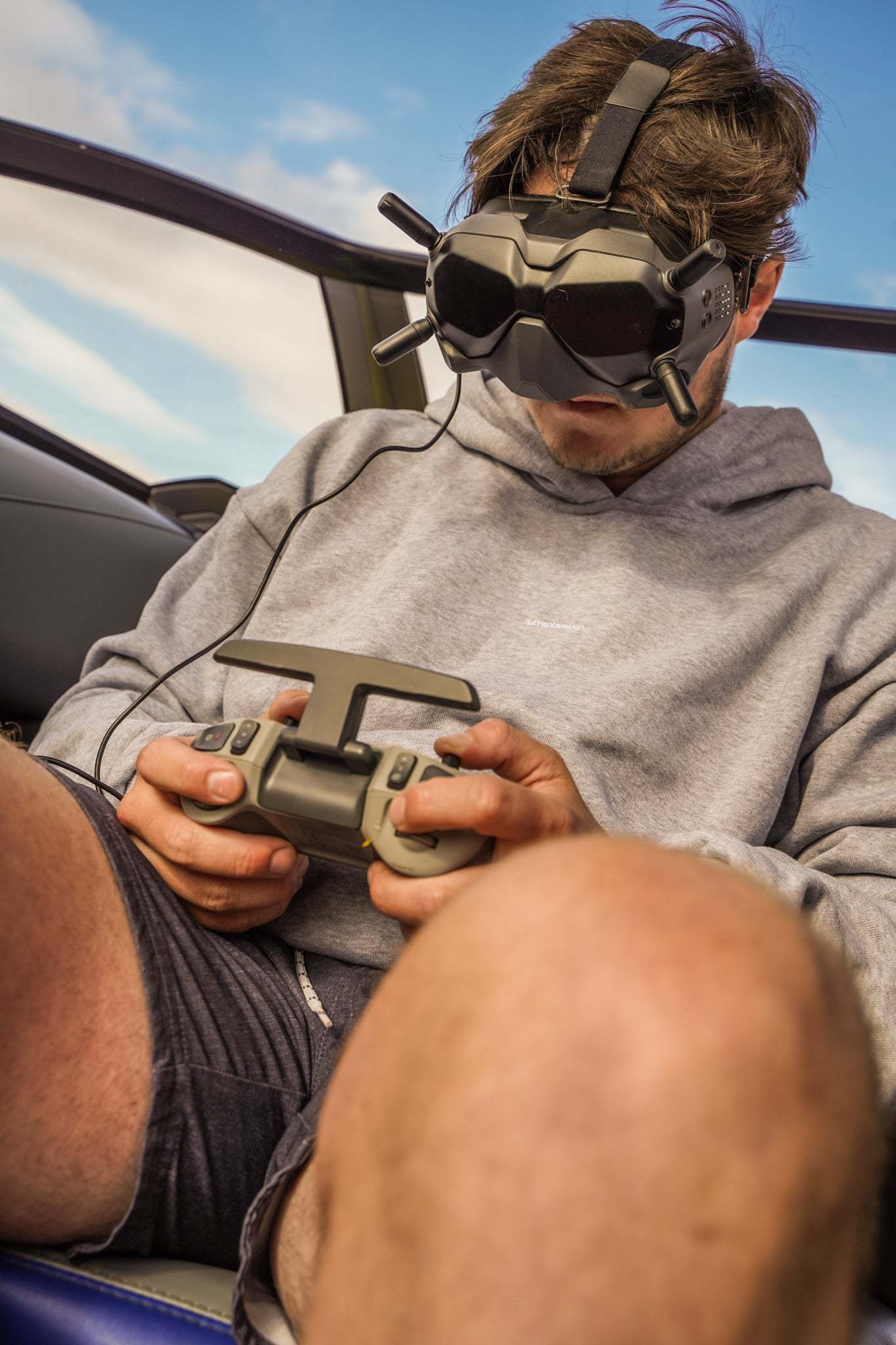 6ix the Ultimate hoodie Grey.