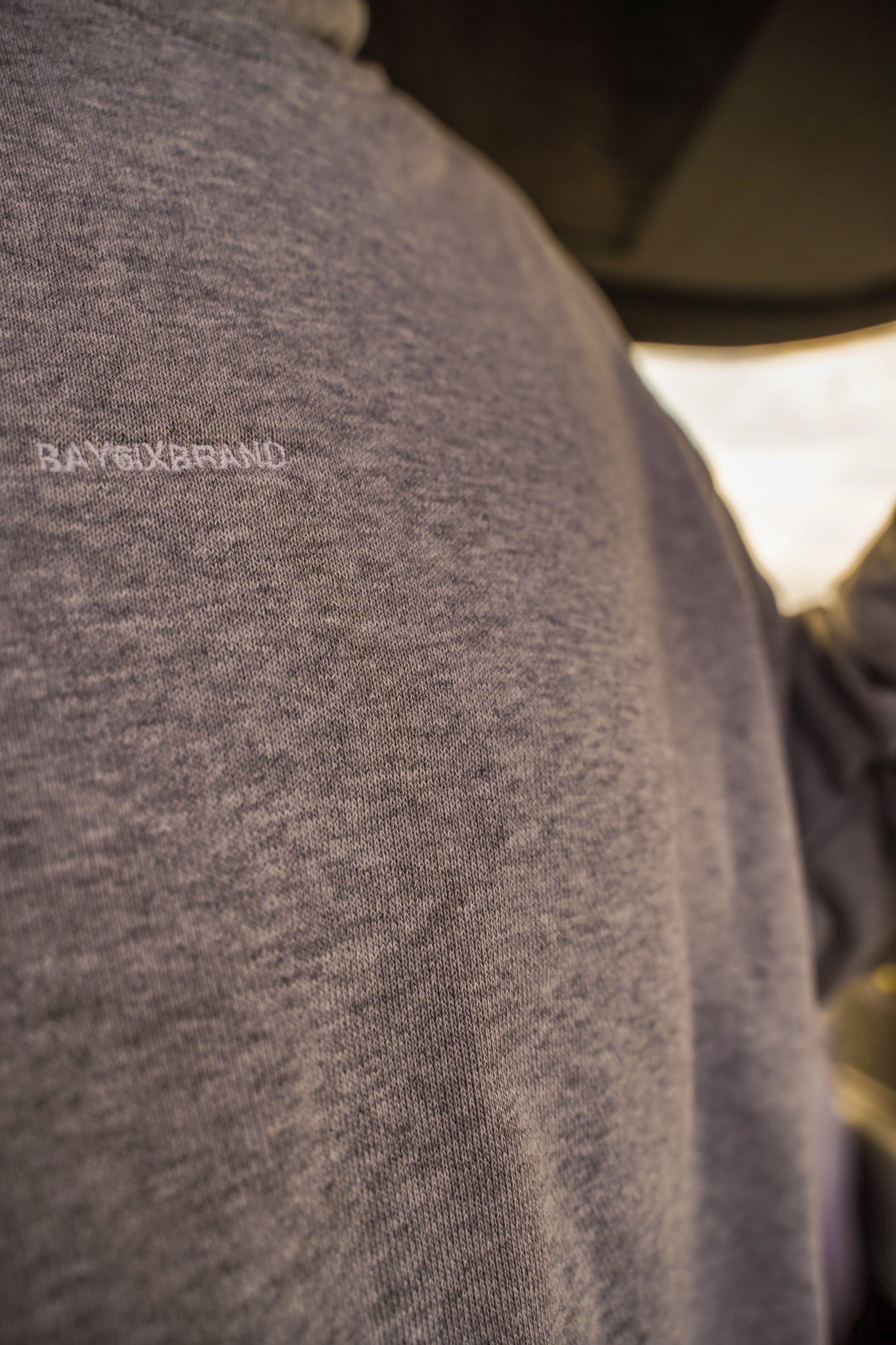 6ix the Ultimate hoodie Grey.