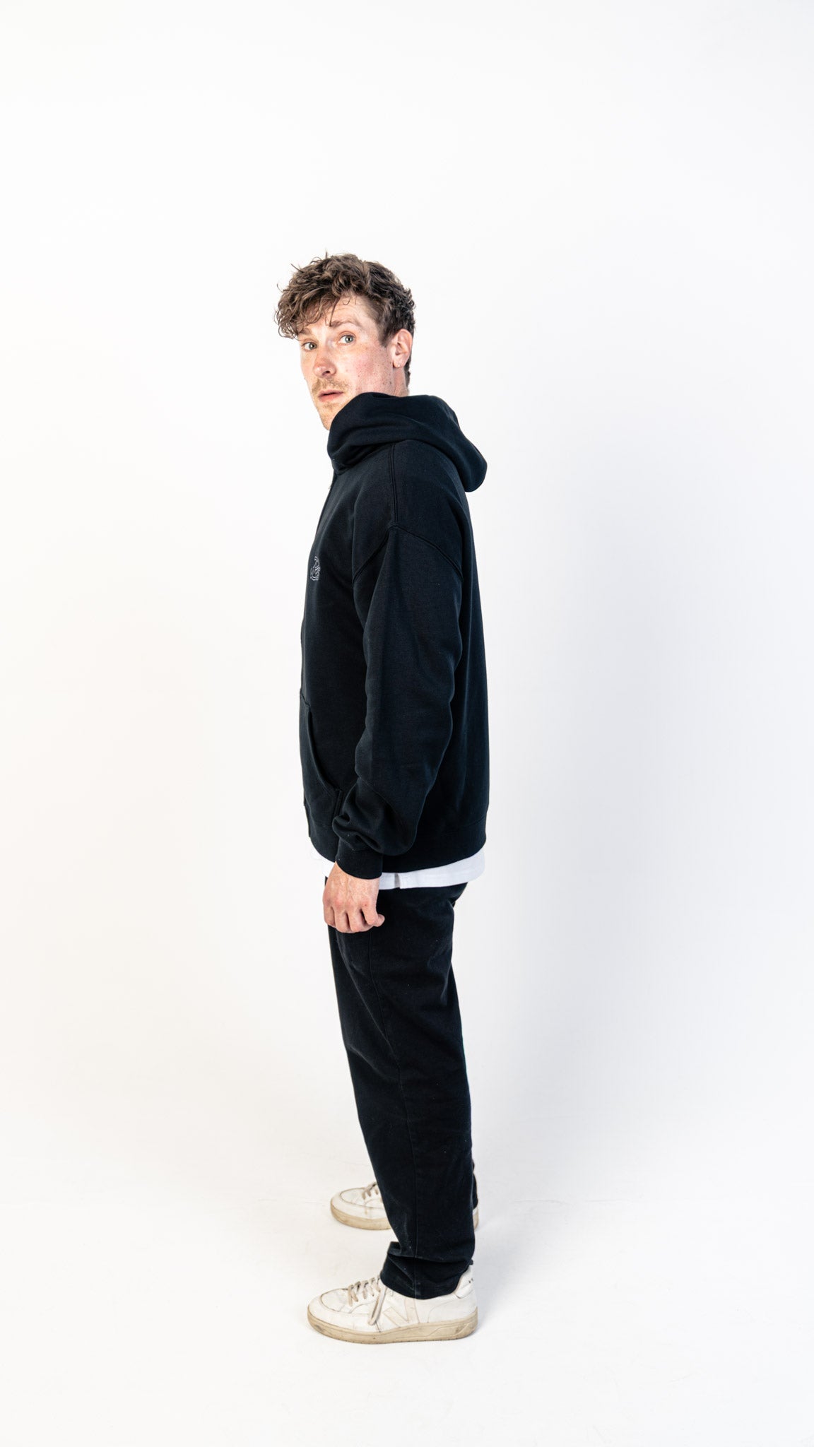 Studio Fit Zip Black