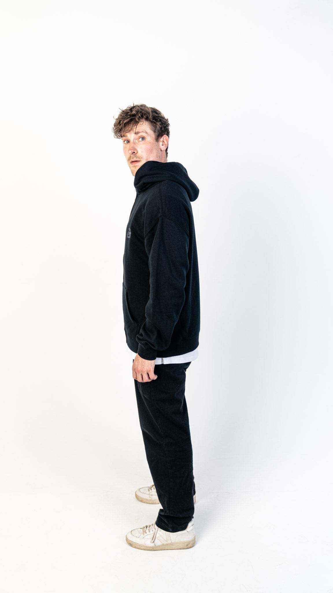Studio Fit Zip Black