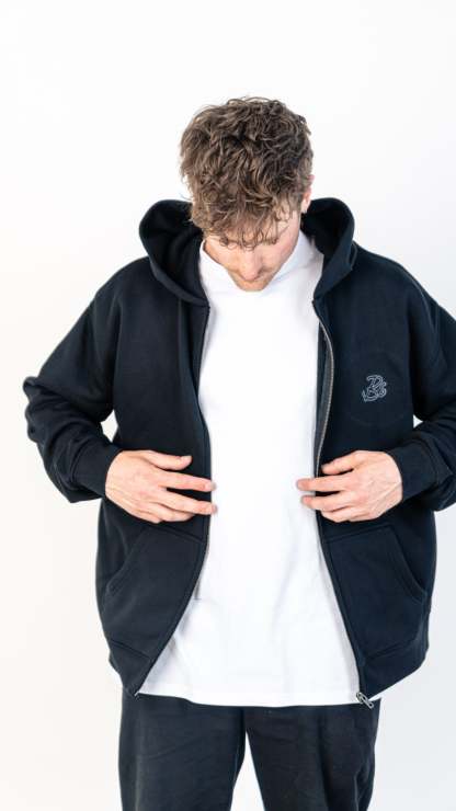 Studio Fit Zip Black