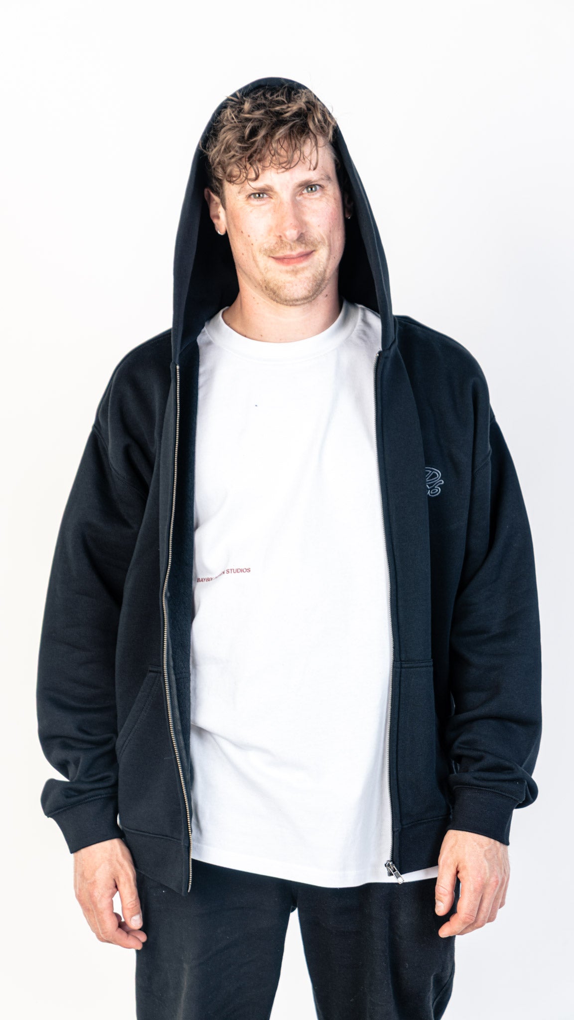 Studio Fit Zip Black