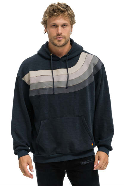 Wave Stripe  Hoodie