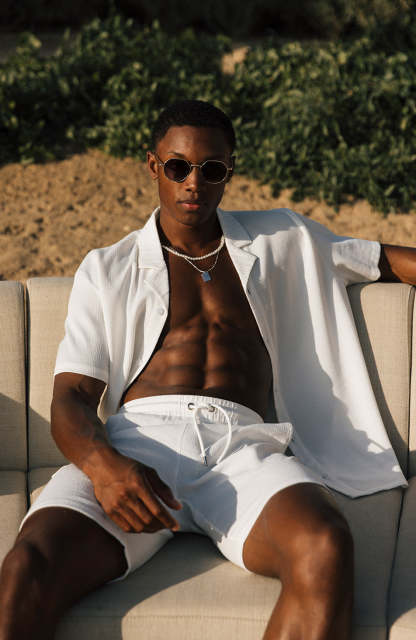 Fiorano Relaxed Fit Shirt in White