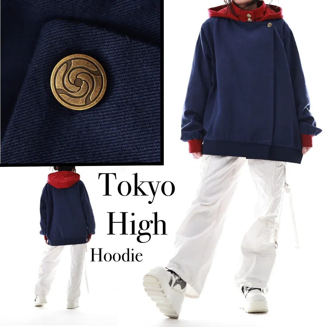 YUJI JACKET（The same style as Itadori Yuji in "Jujutsu Kaisen"）