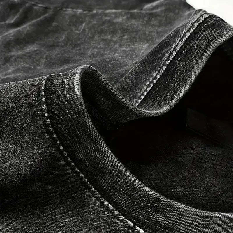 Makima Control Devil Vintage Wash Tees