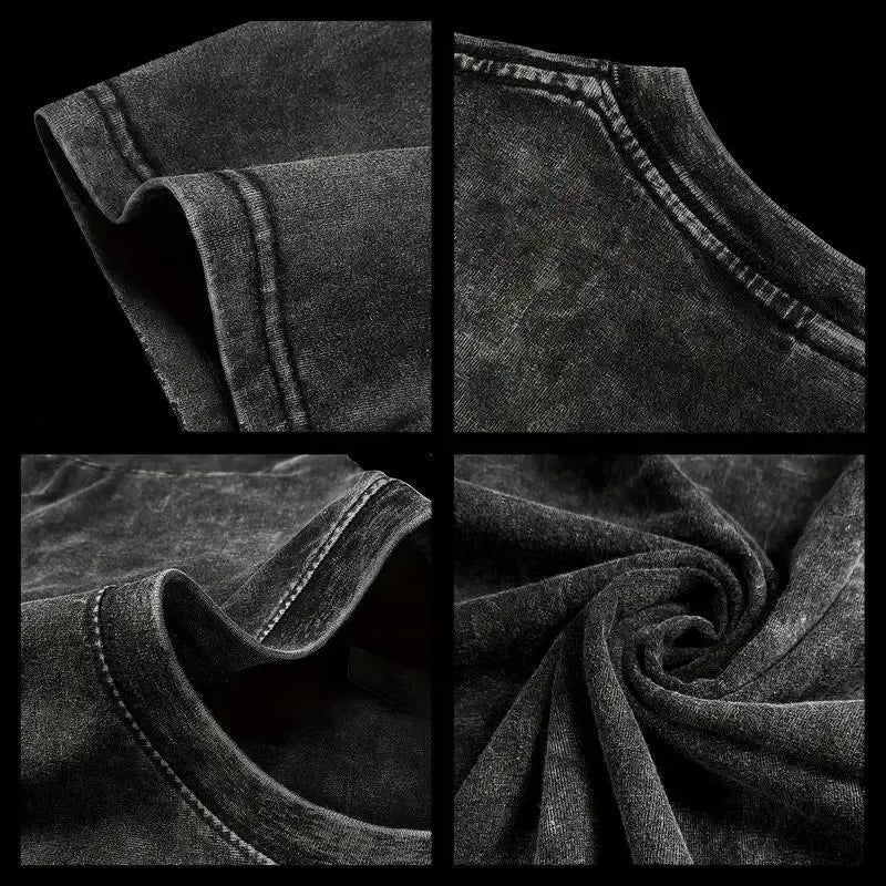 Makima Control Devil Vintage Wash Tees