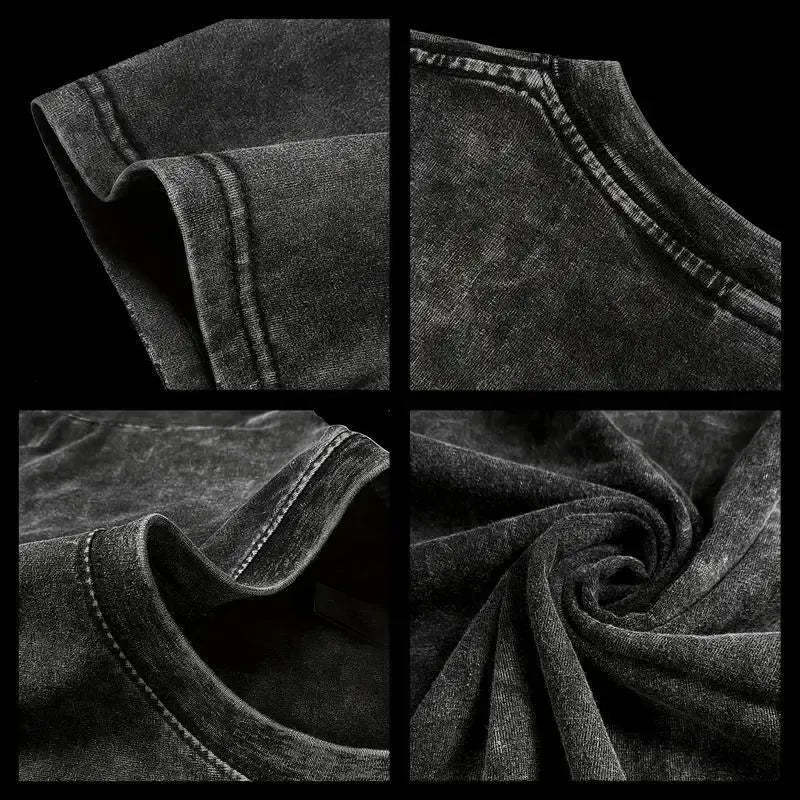 Makima Control Devil Vintage Wash Tees