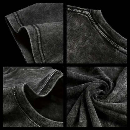 Makima Control Devil Vintage Wash Tees