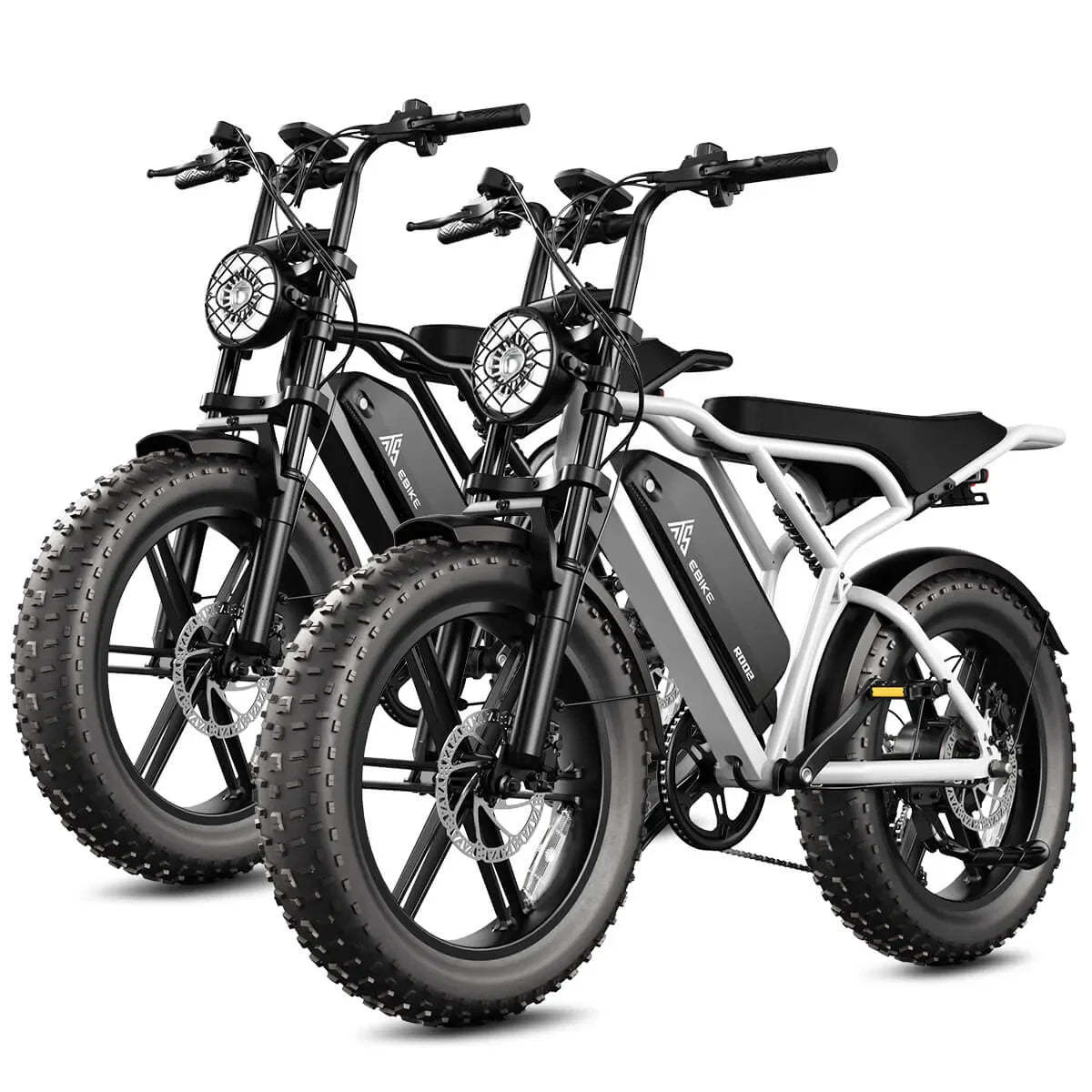 TST® Combo Sale R002 20" Full Suspension Moped-Style Ebike